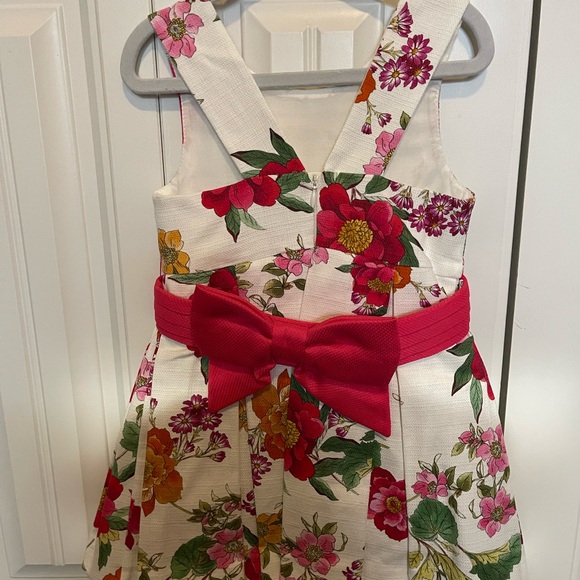 Abel & Lula Floral Sleeveless Dress with Pink Accents. NWT size 4 - Picture 3 of 5